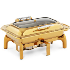 Riscaldatore a buffet per una pasta con una finestra GN 1/1 9 L - GOLD