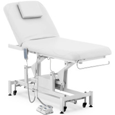 Electric Cosmetic lentelė elektriniam masažui 2 varikliai 200 kg Lionas - balta