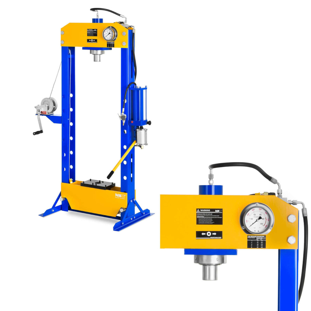 Hydraulický pneumatický dielňa 30t 666 bar MSW WP-30T -P