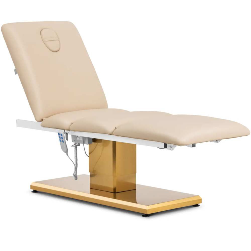 Cosmetische fauteuil voor massage tattoo spa 150 kg Viterbo - Beigo Gold