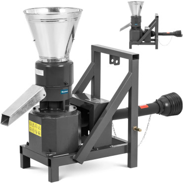 Peleciarka Press för produktion av pellets Sågspån PAS II 230 mm 400 kg / h 28 km