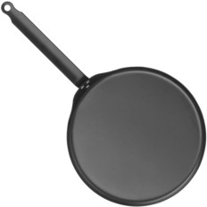 Pan voor pannenkoeken gemaakt van koolstofstaal wo. 282 mm