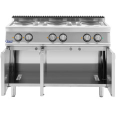 Cocina eléctrica separada con gabinete 6 Cajas de calefacción 15.6 kW 400 V