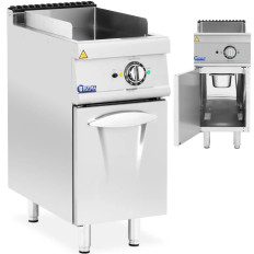 BBQ Electric Grill Plošča gladka s prosto stoječe omarico 5.4 kW 400 V