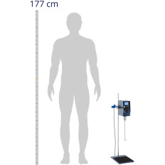 Mechanische laboratorium roerder 40 l 100-2500 tpm