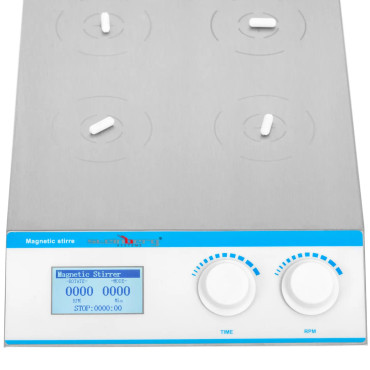 Magnētiskā maisītāja laboratorija 4 x 1000 ml 0-2400 apgr./min