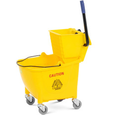 Reinigungswagen der Reinigungsböden mit einem Abwasserkanal 32 l