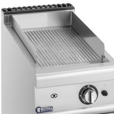 Gassgrill ryflated med en propan / LPG / Naturgass 6 kW