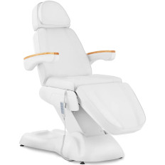 Fauteuil cosmétique pour massage tatouage réglable 150 kg rho - blanc