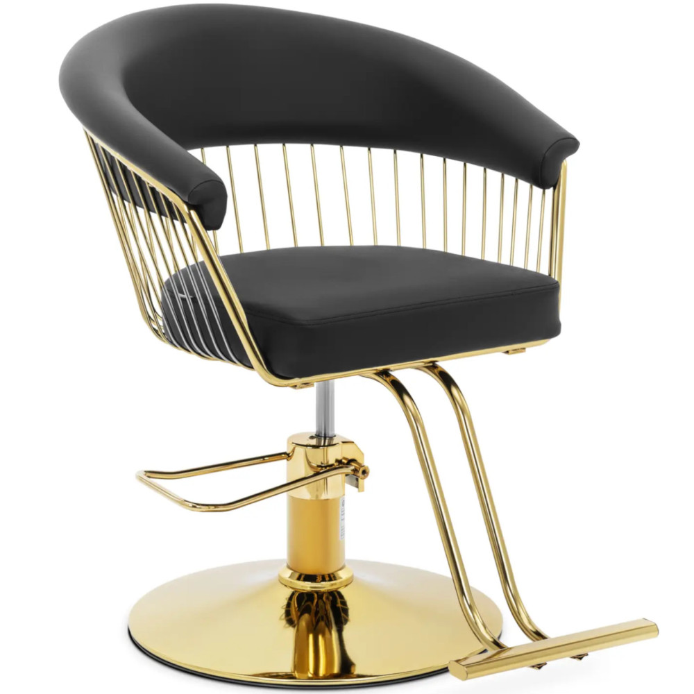 Barberski's hairdresser with a footstool Lyme - black golden