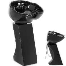 Freesteadinging Friseur-Waschmaschine 35 - 40 Grad - Schwarz