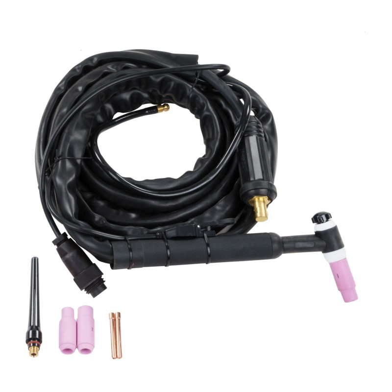 TIG Burner turētājs ar 4m garuma stiepli ar 250a piederumiem