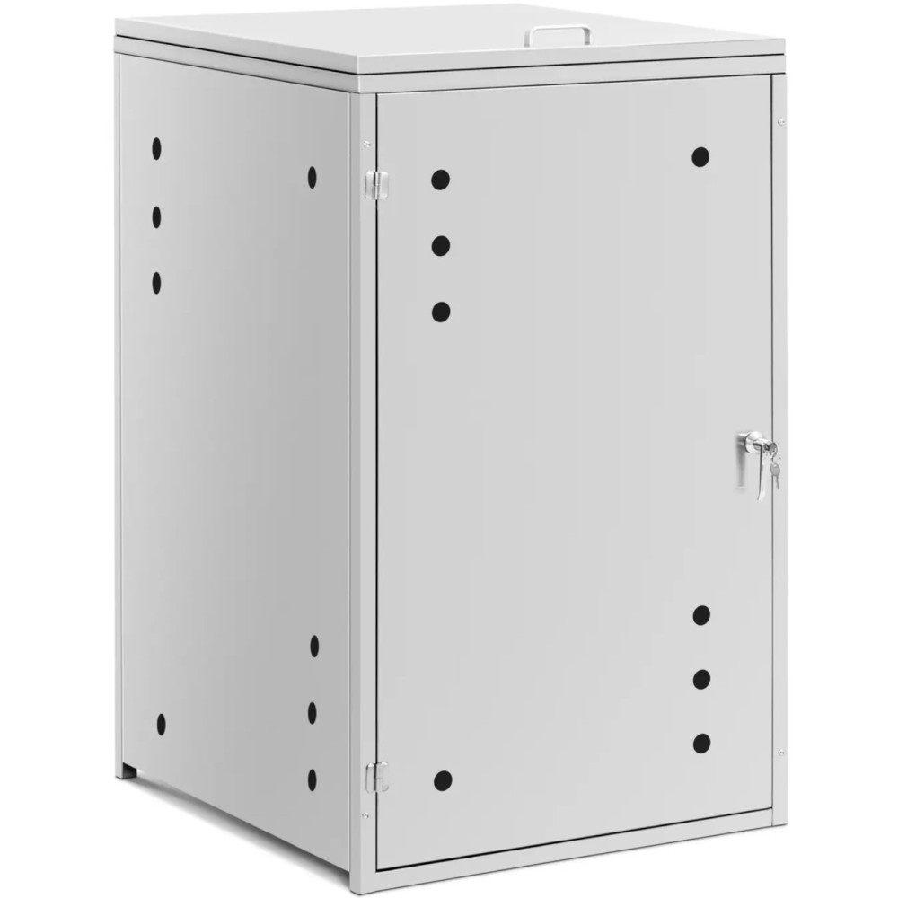 Cover van de vuilnisbakken dekken met ventilatie 240 L