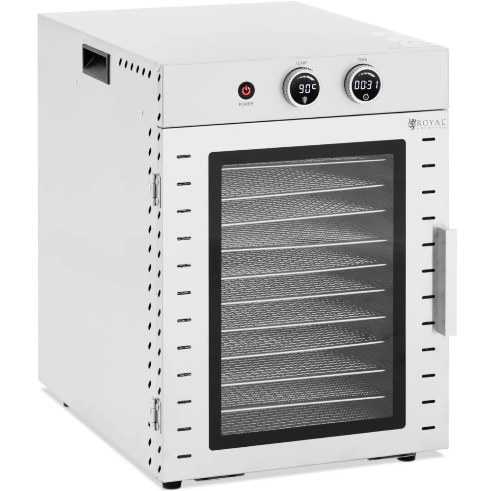 Food Droger Fruit Paddestoelen Kruiden 12 rooster 1000 W