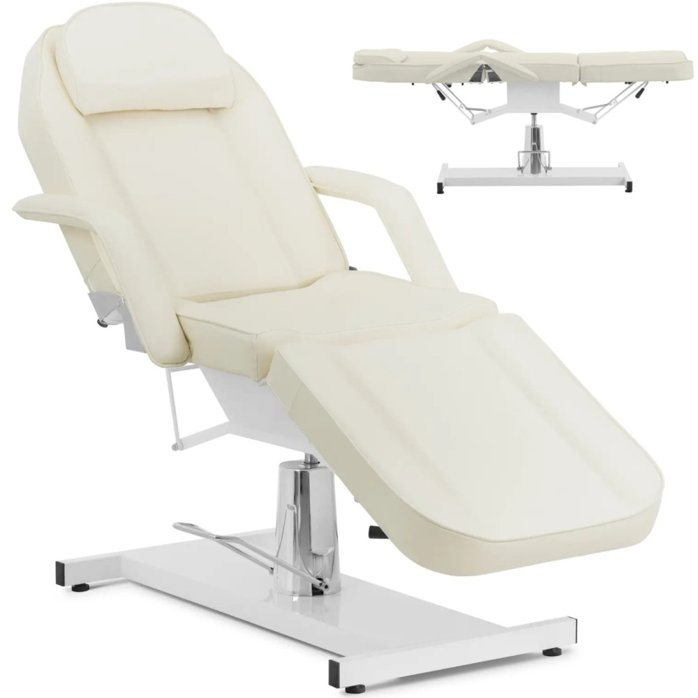 Cosmetische fauteuil voor massage tattoo spa capua - romig