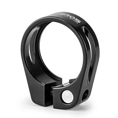 Bicicleta de fixação de bicicleta 27,2 e 28,6 mm sob a sela para parafuso - preto