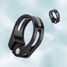 Bicicleta de fixação de bicicleta 27,2 e 28,6 mm sob a sela para parafuso - preto
