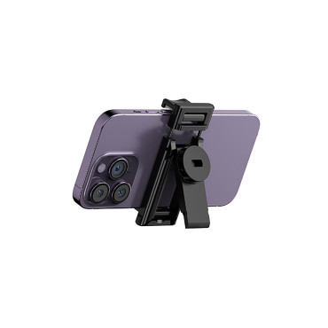 Selfie Stick Telescopic med fjärrkontrollstativ på telefonen 1.3m - svart