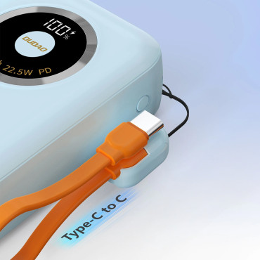 PowerBank K21pro mini 20000mAh 22.5W - zils
