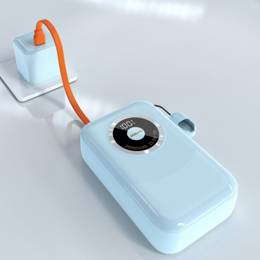 Powerbank K21Pro Mini 20000mAh 22.5w - Sinine