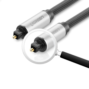 Kabelski optični kabel AUDIO TOSLINK SPDIF 2M - siva