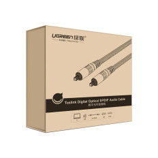 Kabel Optisk kabel Audio Toslink SPDIF 2M - Grå