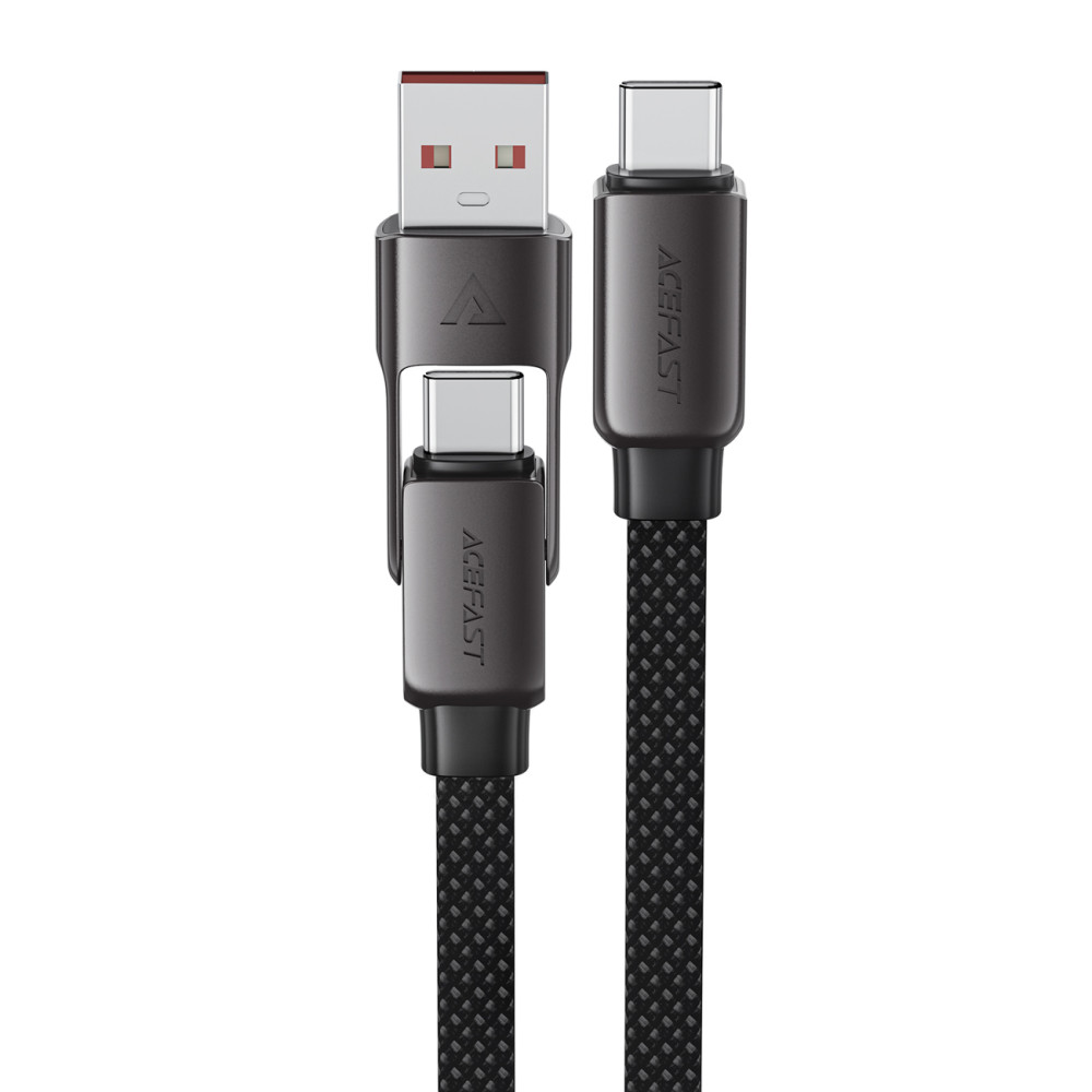 Kaapeli USB-C-kaapeli - USB-A / USB-C 480MB / s 3A 0.2m - musta