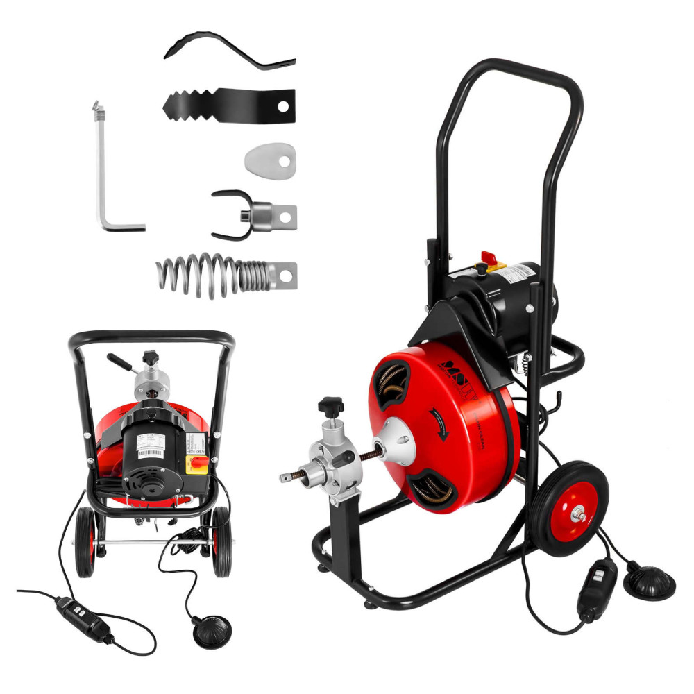 Espiral dissolvente dissulser para a tubulação elétrica 390W 23m MSW-Drain limpo 23e + cabeças Espiral dissolvente dissulser para a tubulação elétrica 390W 23m MSW-Drain limpo 23e + cabeças