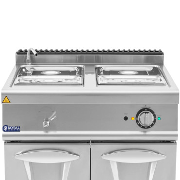 Bemar Electric s skrinkou s 2x GN 1/2 2x GN 1/3 6000 W