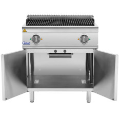 Ηλεκτρική σχάρα λάβας με πέτρες 50-300c 8.1 KW 400 V