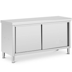 Tabla de trabajo de mesa calculada Mesa con gabinete de trabajo de acero 160 x 60 cm