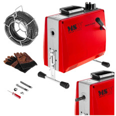 Dissuslerator Viezer spiraalvorming 390W elektrische pijp. 30 - 100 mm MSW-Drain schoon 2.3E