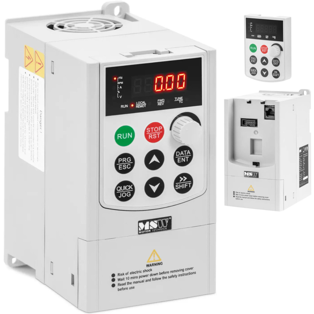 VFD frekvenciaváltó 500 Hz 2200 230 V-ben