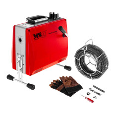 Dissuslerator Viezer spiraalvorming 390W elektrische pijp. 30 - 100 mm MSW-Drain schoon 2.3E