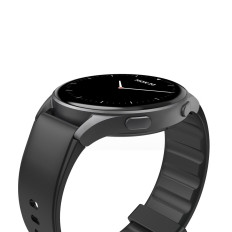 Smartwatch Hama 8900 GPS AMOLED 1.43 '' s silikonskim trakom - črna