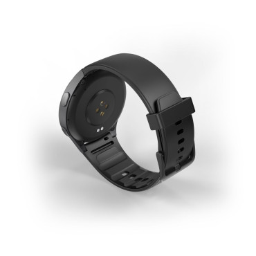 Smartwatch Hama 8900 GPS AMOLED 1.43 '' s silikonskim trakom - črna
