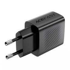A86 2x USB-A network charger - black