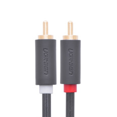 Cable Audio Cable 2RCA (Male) - 2RCA (Male) 2M - Gray