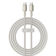 Cabo de tungstênio de cabo USB-C 100W 2M Cable - dourado