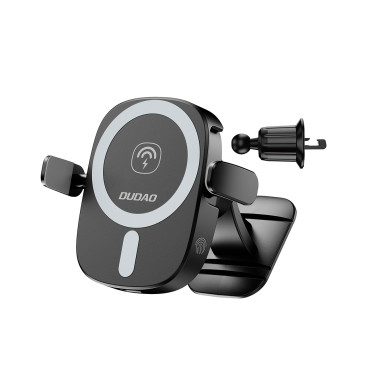 Bilholder for telefonen med en rutet rutet cockpit 15W - svart
