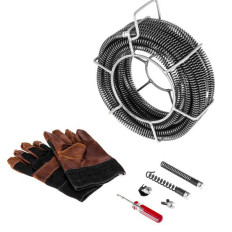 Dissulerator Dingaror Spiral Embellishment 390W elektrisk rör. 30 - 100 mm MSW-Drain Clean 2.3e