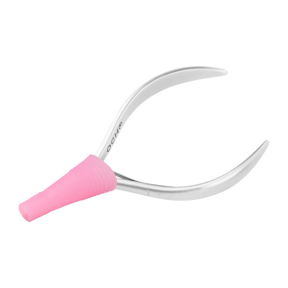 Silikonskydd för nagelbandsklippare, rosa
