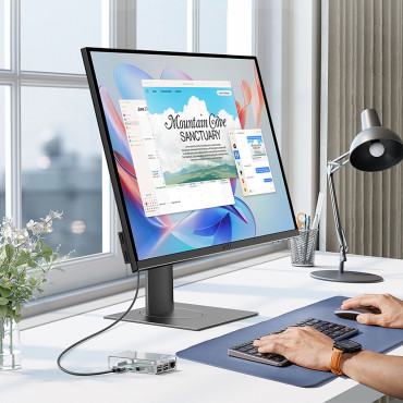 MINI HDMI Kábel - HDMI 2.1 8K 1M - sivá