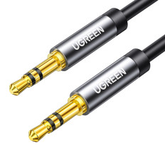 Cable de audio Aux Mini Jack 3.5mm 3m - negro