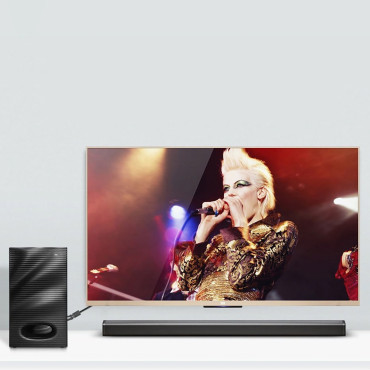 Kabeļu audio kabelis mini ligzda 3.5mm (Sieviete) - 2rca (vīrietis) 1m - pelēks
