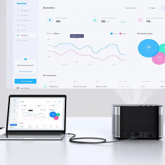 Cavo micro HDMI Cable - HDMI 2.1 8K 1M - Grigio