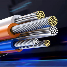 Kabel-Micro-HDMI-Kabel - HDMI 2.1 8k 1m - Grau