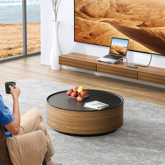 6W1 HUB USB-C Adapter - HDMI / USB-A / SD-kortleser TF - Grå