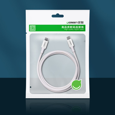 Kabeļu USB-C Cable - USB-C PD QC AFC 1.5m - balts
