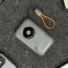 PowerBank K21 mini 10000mAh 22.5W USB-A / USB-C - šedá